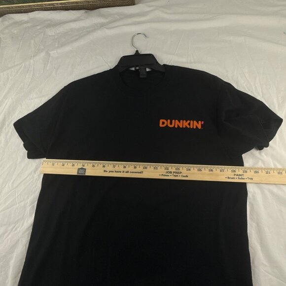 Dunkin Donuts Graphic Tee Medium Coffee Shirt Retro Style Unisex Cotton - Picture 7 of 7